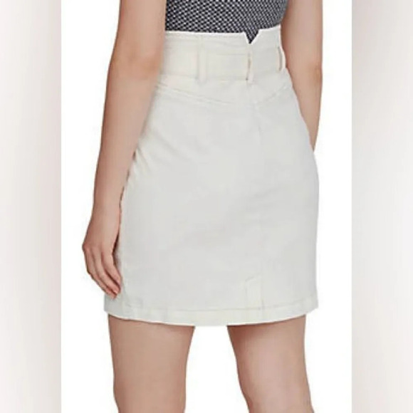 FREE‎ PEOPLE NWOT Livin It Up Pencil Skirt in White - Picture 3 of 10